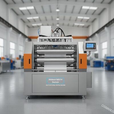 larghezza 5m/Min Multifunctional Coating Machine di 2000mm 3 rulli