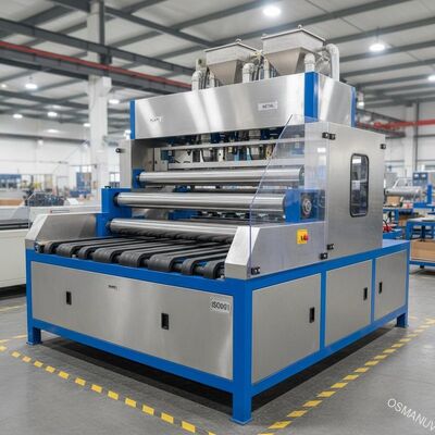 ISO9001 il metallo di plastica tre di larghezza 1320mm rotola la macchina ricoprente