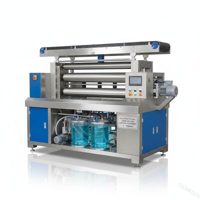 Un'attrezzatura ricoprente multifunzionale 5 di tre rulli - 20m/min