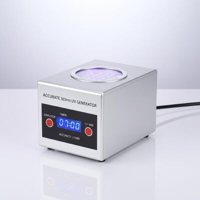 Generatore di luce UV con lunghezza d'onda accurata di 365 nm con precisione di controllo del timer ±1min