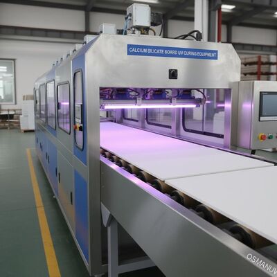 Attrezzatura di trattamento UV 3 del bordo del silicato di calcio - 10m/min