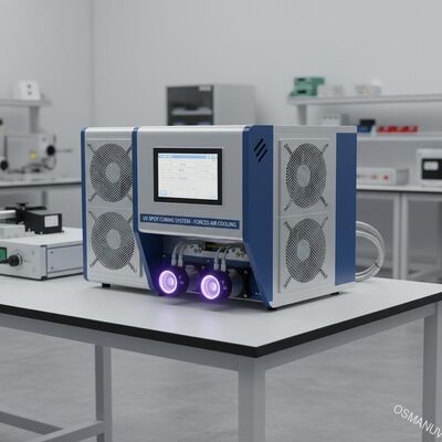 punto uv di larghezza 27.5KW di 800mm che cura raffreddamento dell'aria forzata del sistema