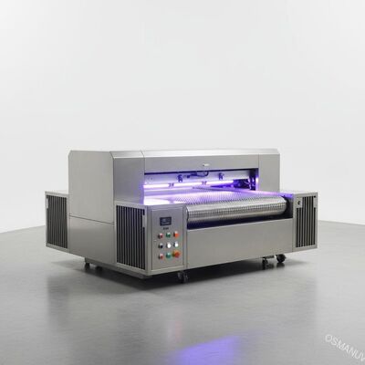 Pavimento uv spesso di 18KW 1.5mm che cura macchina con  Mesh Belt