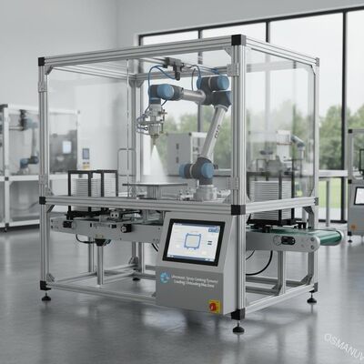Sistema di rivestimento ultrasonico dello spruzzo/caricare scaricando macchina