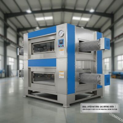 Forno di essiccazione a gas naturale a doppio strato per pannelli decorativi | Soluzione di essiccazione industriale ad alta efficienza e conveniente