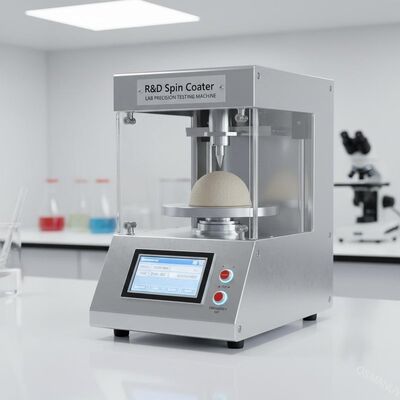 Ricerca e sviluppo Spin Coater per rivestimento interno di polpa stampata.