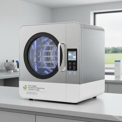 Sistema di sterilizzazione e asciugatura a microonde per alimenti | Preservare la nutrizione e prolungare la conservazione