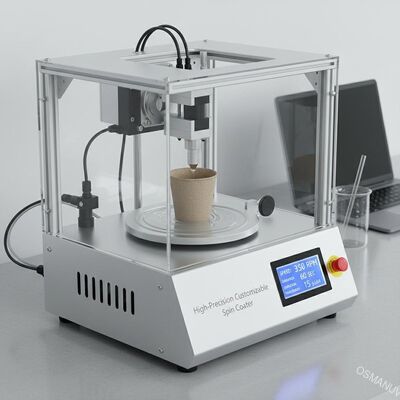 Macchina di rivestimento a rotazione personalizzabile ad alta precisione per rivestimento interno del stampaggio della polpa - linea di produzione su piccola scala di laboratorio