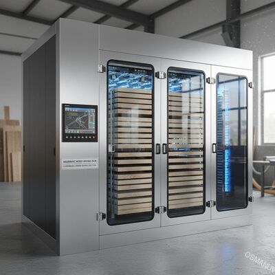 Essiccatoio a microonde per legno per pannelli e tavole per mobili - Soluzione personalizzata per l'essiccazione del legname
