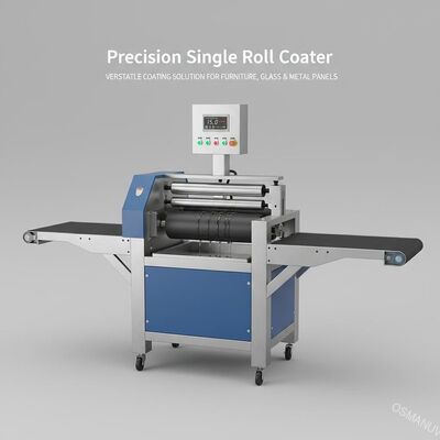 Rivestimento a rulli singoli di precisione per mobili, vetri e pannelli metallici. Soluzione di rivestimento versatile