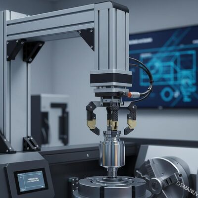 Robot a cornici a 5 assi di precisione per la manipolazione di componenti sensibili - automazione CNC di carico/scarico