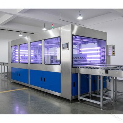 90 gradi che girano macchina ricoprente UV automatica per il cartone di fibra del cemento