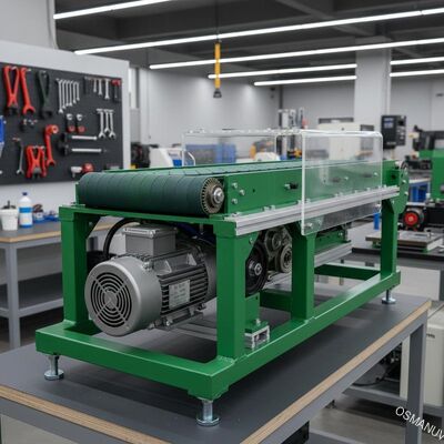 macchina sincrona 0.75KW del nastro trasportatore di verde di CNC di 220V 50HZ