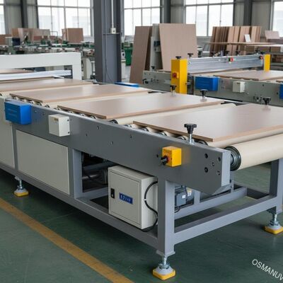 Macchina del nastro trasportatore di larghezza del PVC 0.75KW 1320mm per la mobilia del pannello