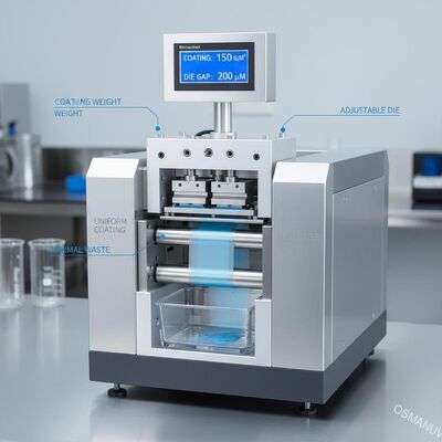 Macchina di rivestimento a fessura professionale Peso uniforme di rivestimento regolabile