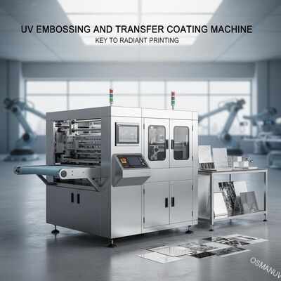 La macchina per rivestimento in rilievo e trasferimento di UV è la chiave per la stampa vibrante
