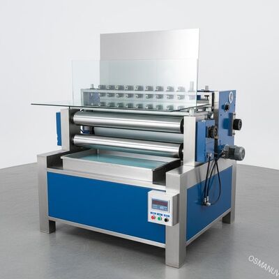 Macchine per rivestimento a doppio rullo di vetro e fogli di metallo