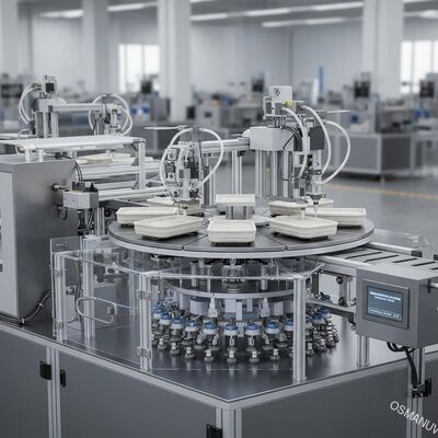 Linea di produzione di rivestimento a spina a base rotante ad assorbimento a vuoto di polpa stampata