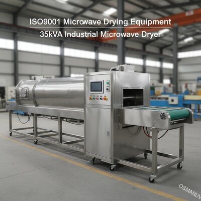 ISO9001 apparecchiature di asciugatura a microonde 35kVA asciugatrice a microonde industriale