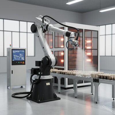 Spappoli il sistema robot di modellatura 380V 50HZ della verniciatura a spruzzo