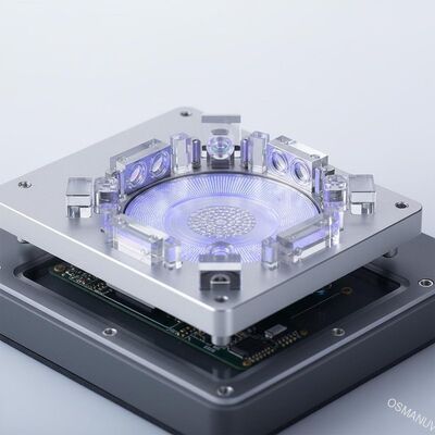 Pelle di eccimeri di microstruttura che percepisce la superficie ottica dell'attrezzatura