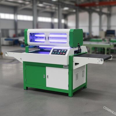 25KW 50HZ Durable Due Lampade UV Light Curing Machine Verde E Bianco