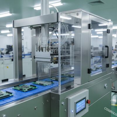 Macchina di rivestimento pneumatica della tenda che trasporta per l'industria elettronica