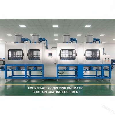 Attrezzatura ricoprente di trasporto a quattro piani 60KW 380V 50HZ della tenda pneumatica