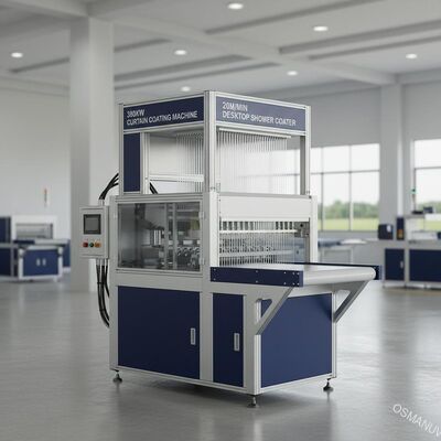macchina di rivestimento della tenda 380kw, 20m/Min Desktop Shower Coater
