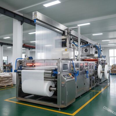 Visita netta della fabbrica di larghezza della carta della macchina di rivestimento della tenda