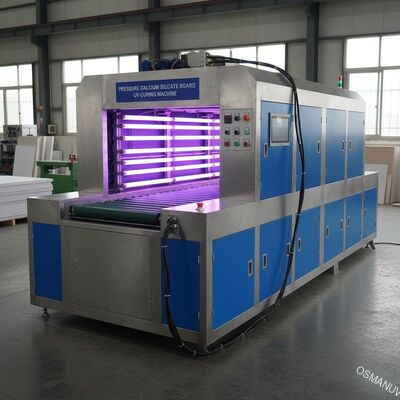 Tensione di rifornimento di trattamento UV della macchina 410V 50HZ del bordo del silicato di calcio di pressione