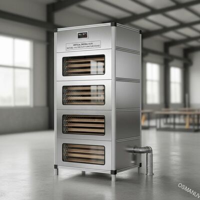 Forno di asciugatura verticale gas naturale Max 80 gradi 2500mm per piastra