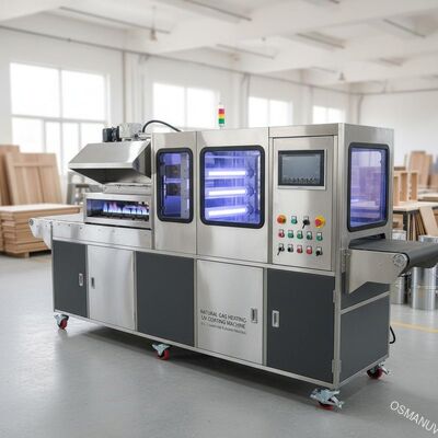 Macchina ricoprente UV 0,1 del riscaldamento a gas naturale - 1m/min per la pittura della mobilia