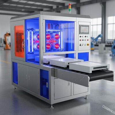 macchina ricoprente UV del sensore fotoelettrico infrarosso 4.2kw per industria dell'elettrodomestico