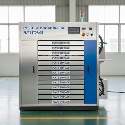 Macchina ricoprente uv 50HZ 2m/Min Speed di stoccaggio del piatto della stampatrice di 10 strati