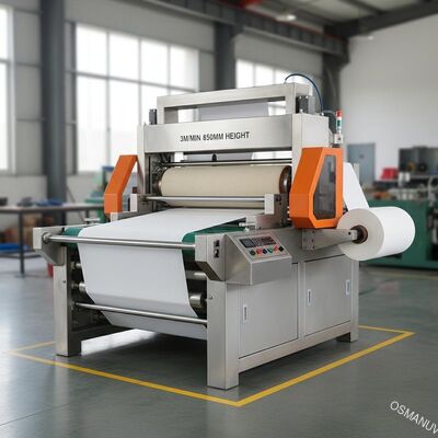 rotolo rotatorio della macchina del trasferimento di calore della stampa di altezza di 3m/Min 850mm da rotolare