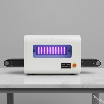 lampada bianca LED UV del computer di 220V 50HZ che cura macchina 200m/Min