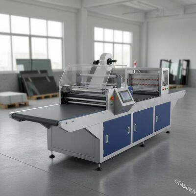 Macchina di laminazione con il film automatico che taglia la macchina UV del dispositivo a induzione per vetro, bordo, bordo del PVC, schermo di visualizzazione
