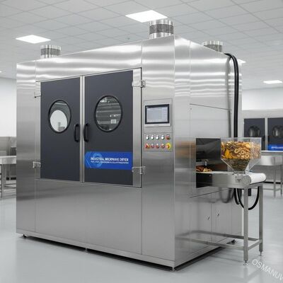 Essiccatore industriale a microonde per frutta ed erbe aromatiche | Alta efficienza e conservazione della qualità