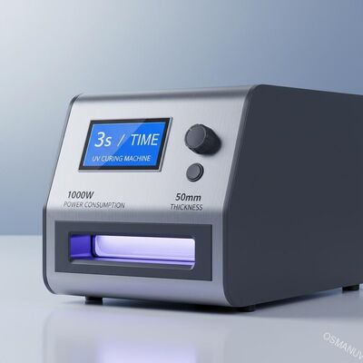 3s / tempo macchina di cura UV 1000W consumo di energia spessore 50mm