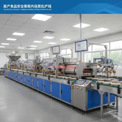 Linea di produzione di rivestimento interno per la stampatura della pasta