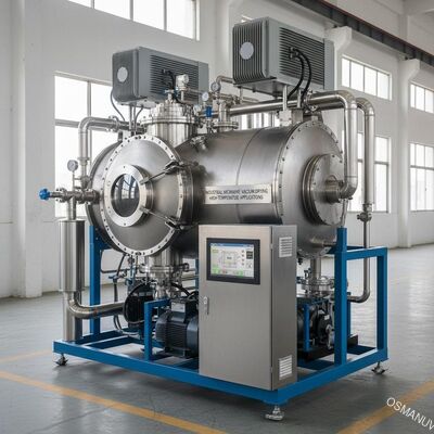 Apparecchiature industriali per l'essiccazione a vuoto a microonde per applicazioni ad alta temperatura