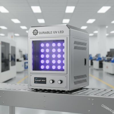 Macchina di curatura UV LED durevole per la linea di produzione - Lunghezza d'onda 365nm 300mm*300mm*400mm