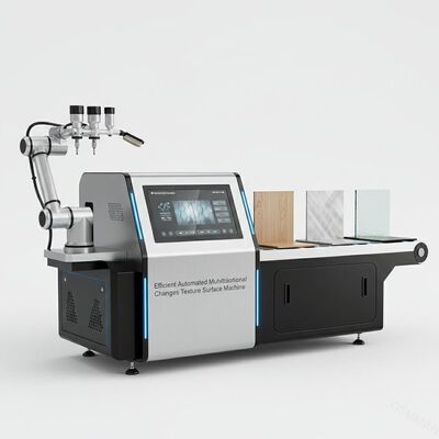 Efficiente macchina automatizzata multifunzionale per la modifica della superficie della trama