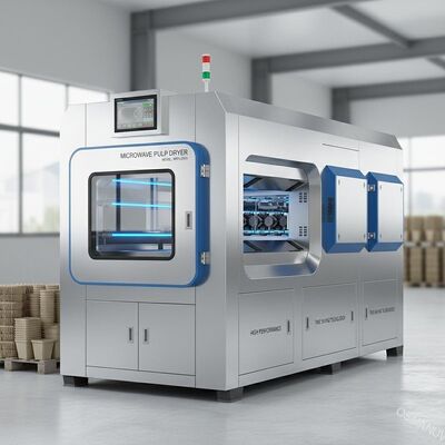 Innovativa macchina di asciugatura a microonde ad alte prestazioni e a risparmio di tempo per la stampatura della pasta