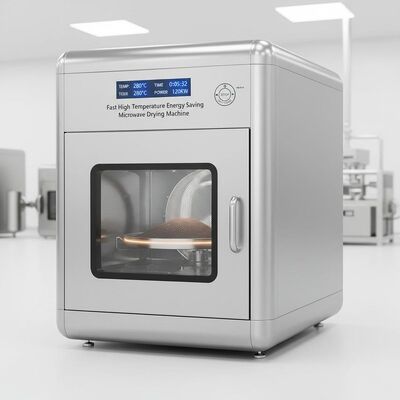 Macchina di asciugatura a microonde ad alta temperatura e veloce