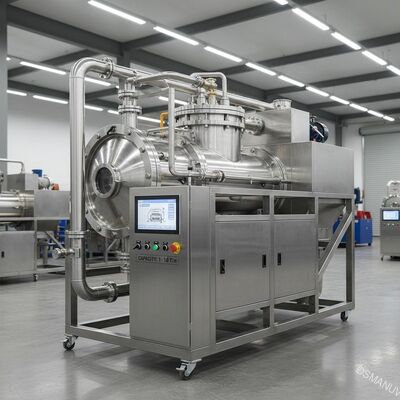 Equipaggiamento di asciugatura a vuoto ad alta efficienza a microonde Capacità 1-10 T/h