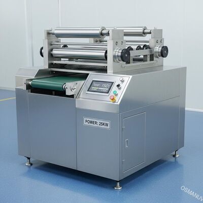 Macchina per laminare pellicole da 25 kW con temperatura compresa tra 0 e 300 °C in acciaio inossidabile