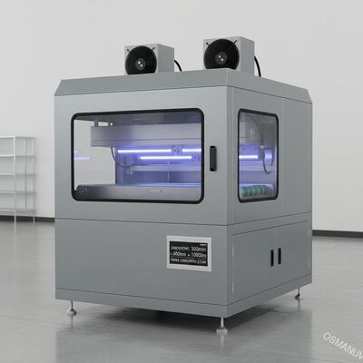 Macchina per la cura UV da 500 mm*600 mm*1000 mm Dimensioni e consumo