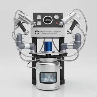 Sistema di rivestimento a spruzzo ad alte prestazioni per spessore di rivestimento 0,1-3 mm